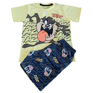 Conjunto Infantil Looney Tunes Taz